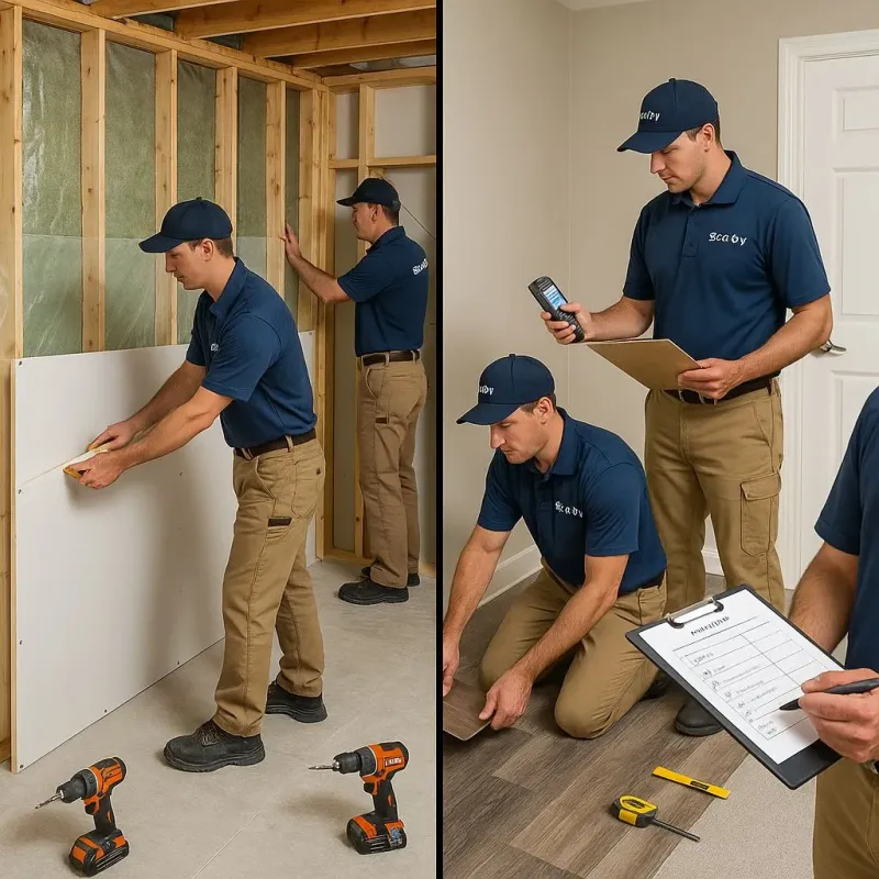 Repairs and Reconstruction process in Creola, AL